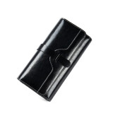 Cumpara ieftin Portofel dama, Alzira PT1243, piele naturala, Negru