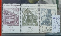 TS21 - Timbre serie DDR 1966 Mi 1233-35