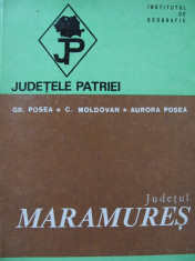 Judetele patriei - Judetul Maramures (cu harta) - Gr. Posea , C. Moldovan , ... foto