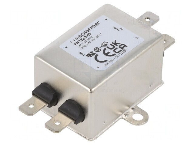 Filtru anti-interferen&Aring;&pound;e monofazat 250VAC 15nF/2,2nF