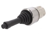 Comutator joystick 22mm 2 poziții negru fără IP67