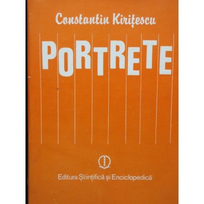 PORTRETE - CONSTANTIN KIRITESCU foto