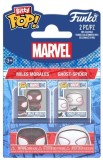 Set 2 figurine - Bitty Pop! Marvel: Miles Morales &amp; Ghost-Spider | Funko