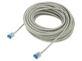Patch cord U/FTP 6a litat Cu LSZH gri 15m
