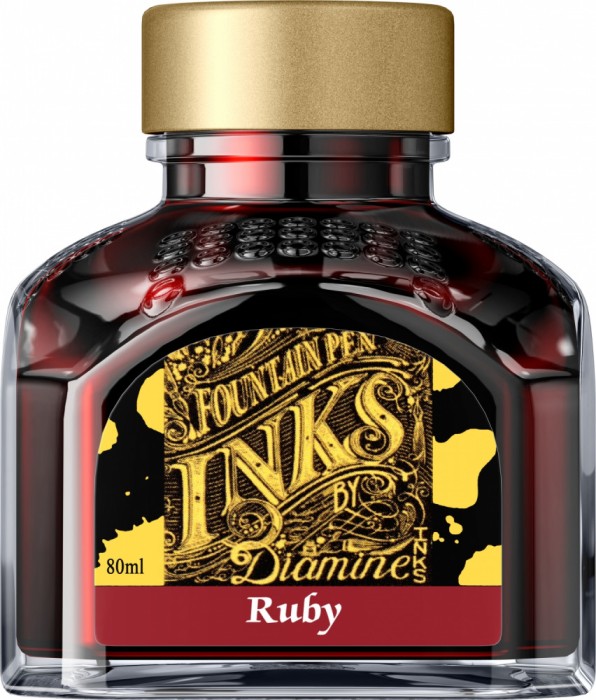 Calimara cerneala Diamine Ruby 80ml