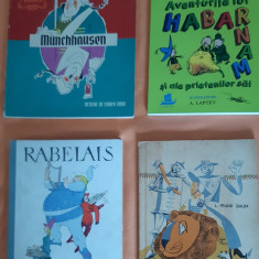 4 carti pentru copii, Munchhausen, Habarnam, Gargantua, Vrajitotul din Oz