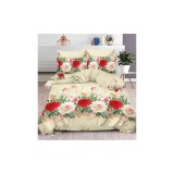 Cumpara ieftin Lenjerie de Pat Bumbac Satinat 3D cu 4 Piese- SIPRB-104