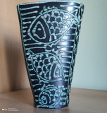 Cumpara ieftin Vaza ceramica Mid Century, artist Geza Gorka -