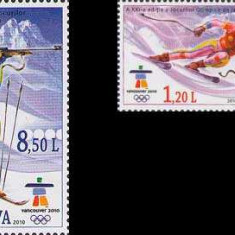 MOLDOVA 2010, J.O. Vancouver, Sport, serie neuzata, MNH