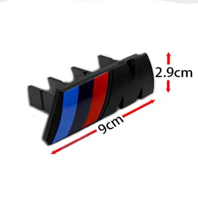 Emblema M pentru grila fata BMW, 9x3, negru foto