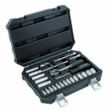 25Pcs/Trusa tubulare 1/4" 4-14mm CrV TMP