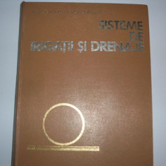 Sisteme De Irigatii Si Drenaje - Valeriu Blidaru ,550041