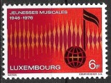 B2601 - Luxemburg 1976 -Muzica ,neuzat,perfecta stare, Nestampilat