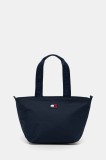Tommy Jeans poșetă culoarea bleumarin, AW0AW17890