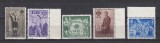 ROMANIA 1935 LP 110 O.E.T.R OFICIUL PENTRU EDUCATIA TINERETULUI ROMAN SERIE MNH