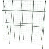 Ansamblu suport araci cu plasa pentru crestere castraveti, fasole, mazare, 180x180 cm, Strend Pro