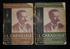 CARAGIALE I. L. (Din CLASICII ROMANI COMENTATI)