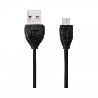 Cablu Date &amp;amp; Incarcare MicroUSB (Negru) RC-050 REMAX foto