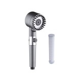 Para dus gri metalizat cu 3 jeturi 1/2 inch &ndash; masaj relaxant