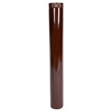 Cumpara ieftin Burlan pentru soba pe lemne, 90cm, &oslash;120mm, Maro