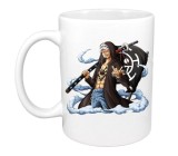 Cana alba personalizata Surgeon of Death Anime, INOVATIX&reg;. 330 ml, Oem