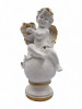 Statueta decorativa, Inger, Alb, 33 cm, DV10-10Z