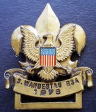 I.928 INSIGNA 3. WANDERTAG BSA 1978