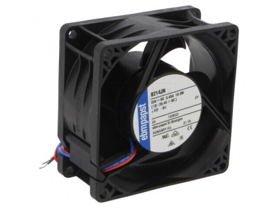 Ventilator axial 24V DC 80x80x38mm cu bilă foto
