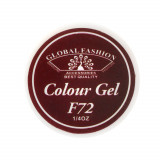 Cumpara ieftin Gel Color Unghii, Vopsea de Arta Global Fashion, Seria Noble Purple F72, 5g