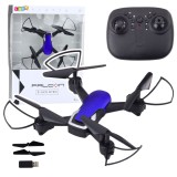 Giroscop cu 6 axe pentru drona, lumini LED, rotatie la 360&deg;, albastru, Lean 23087