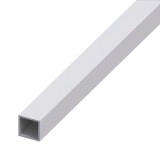 Teava aluminiu patrata 1000 x 15 x 15 x 1 mm