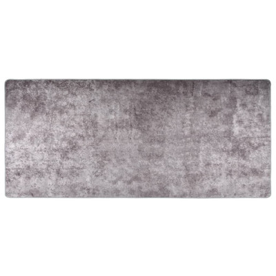 Gossi covor lavabil, gri, 80x300 cm, antiderapant foto