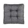 Perna pentru scaun, 60x60 cm, Gri, Bumbac/Poliester, ATU-081037, Oem