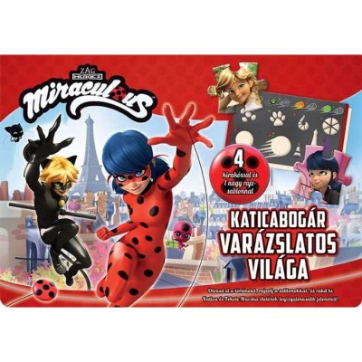 Katicabog&amp;aacute;r var&amp;aacute;zslatos vil&amp;aacute;ga - 4 kirak&amp;oacute;ssal &amp;eacute;s 1 nagy rajzsablonnal foto
