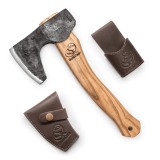 Toporisca cu maner de lemn BeaverCraft AX6, 800 gr