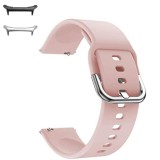 Curea din silicon compatibila cu Samsung Galaxy Watch Ultra, Apricot