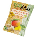 Cumpara ieftin Bomboane Bio4you Ghimbir si Mango Fara Gluten Eco Vegane 100g