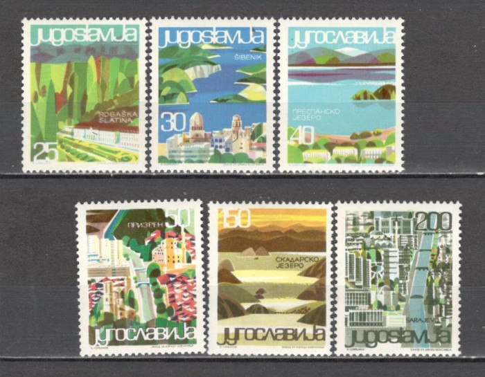 Iugoslavia.1965 Statiuni de turism SI.227