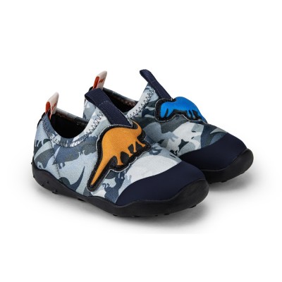Pantofi Baieti Fisioflex 4.0 Dino Gray 20 EU foto