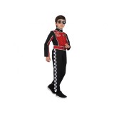 Costum copii Pilot de curse, 110-120 cm, 4-6 ani