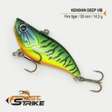 Vobler Fast Strike Kenshin Sinking Vib, Fire Tiger 002, 5.5cm, 14.5g