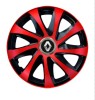Set 4 capace roti Drift extra red R15 Pentru gama Renault, Autohelix MSA