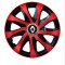 Set 4 capace roti Drift extra red R15 Pentru gama Renault