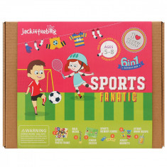 Jucarie Set creatie Jack In The Box, Iubitori de sport, 6 in 1, Multicolor