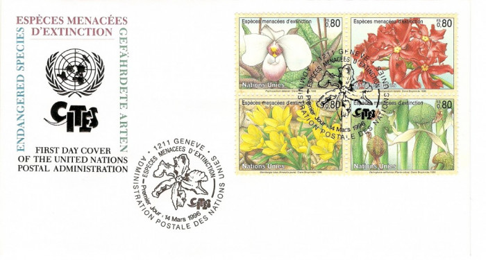 SPECII PE CALE DE DISPARITIE ELVETIA FDC 1996