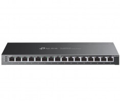 TP-LINK JetStream 16-Port Gigabit Smart Switch cu 8-Porturi PoE+, Standarde ?i foto