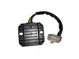 Regulator Tensiune ATV 200-250cc 12V, 5 Fire (2 Galbene, Rosu, Verde, Negru), Distanta Montare 50mm, 72x59x23mm