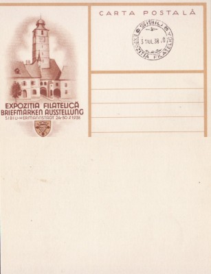Sibiu - Expozitia filatelica 1938 foto