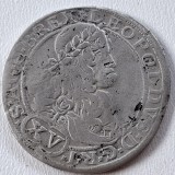 Austria 15 kreuzer 1664 argint Leopold l