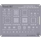 Sita BGA QIANLI QS526 pentru CPU Samsung Exynos 9610 / 9611 / 7904 / 7885 / 7884 / 7880 / 7870